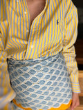 Combo pareo + camicia Ralph Lauren • giallo e blu