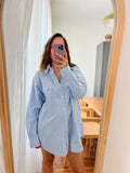 Combo pareo + camicia Ralph Lauren • azzurro fiorellini