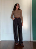 Pantalone Alberto marrone