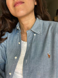 Camicia Ralph Lauren denim sottile