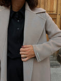 Cappotto sartoriale beige