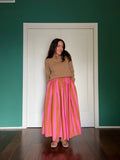 Set gonna + maglione • rosa e biscotto