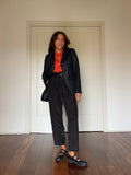 Blazer nero Trussardi
