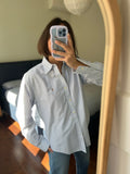 Camicia Ralph Lauren righine azzurre 4
