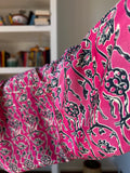 Camicia indiana incrociata magenta