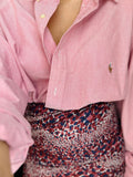 Combo pareo + camicia Ralph Lauren • rosa animalier