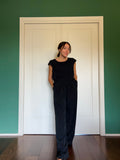 Maglietta sartoriale nera stretch