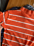 Polo Ralph Lauren arancione righe