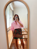 Combo pareo + camicia Ralph Lauren • rosa e verde