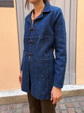 Giacca lunga denim