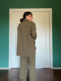 Camicia sartoriale verde oliva
