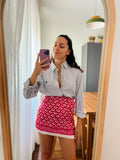 Combo pareo + camicia Ralph Lauren • fuxia quadretti e rombi