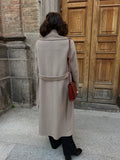 Cappotto sartoriale beige