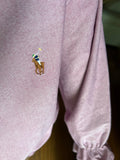 Camicia Gilbi Ralph Lauren vinaccia mélange
