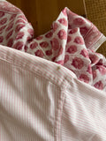 Combo pareo + camicia Ralph Lauren • rosa fiori e righe
