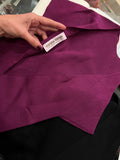 T-shirt in maglia con scollo sulla schiena • nero