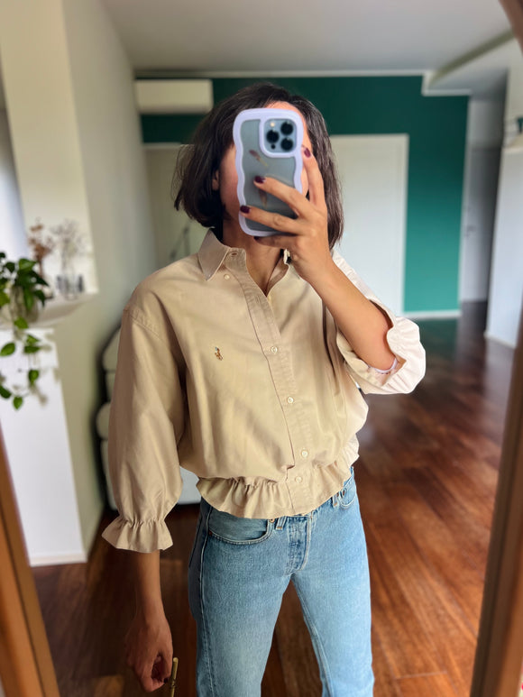 Camicia Gilbi Ralph Lauren beige