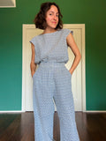 PRE ORDINE • Maglietta sangallo denim