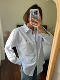 Camicia Ralph Lauren righine azzurre 1