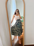 Gonna di seta paisley