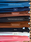 PRE ORDINE • Scamiciato di cotone • vari colori