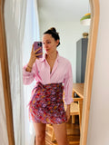 Combo pareo + camicia Ralph Lauren • rosa e viola