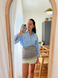 Combo pareo + camicia Ralph Lauren • beige e azzurro 1