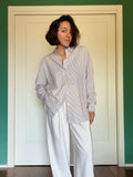 Camicia righe marroni