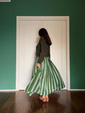 Set gonna + maglione • verde