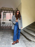 Blazer grigio pura lana