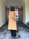 Cappotto anni 70 color miele