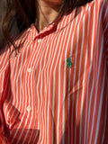Camicia Gilbi Ralph Lauren righe arancio