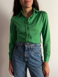Camicia verde anni 70