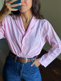 Camicia rosa ondulata