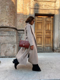 Cappotto sartoriale beige