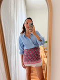 Combo pareo + camicia Ralph Lauren • rosa e azzurro 1