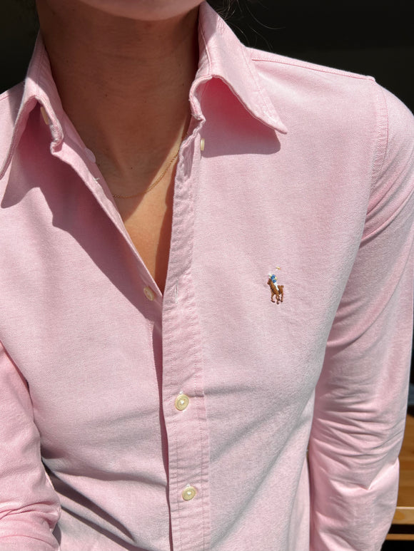 Camicia Ralph Lauren rosa XS
