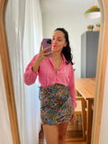 Combo pareo + camicia Ralph Lauren • quadretti fuxia e fiori liberty