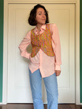 Gilet luccicante arcobaleno