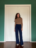 Pantalone lana merino • blu