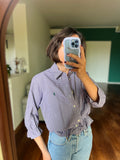 Camicia Gilbi Ralph Lauren quadretti blu/viola