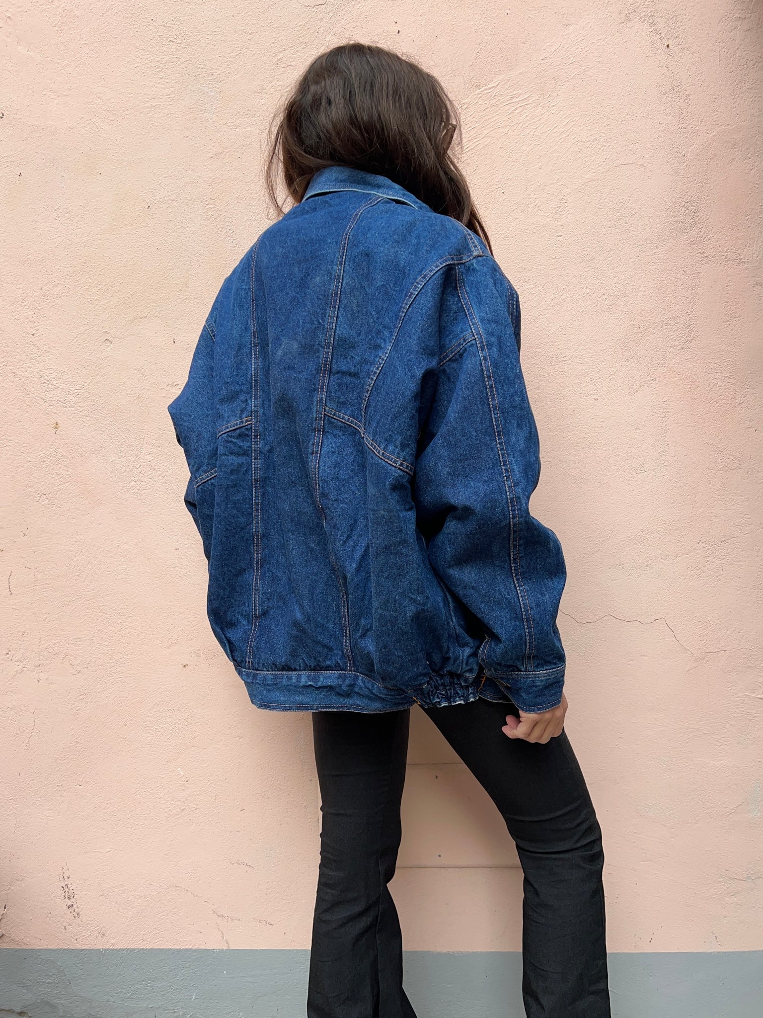 Giacca jeans imbottita deals