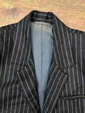 Completo grigio blazer + salopette