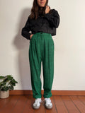 Pantalone verde mélange