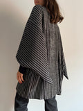 PRE ORDINE • Kimono nero e grigio