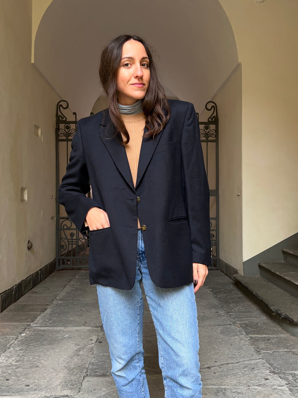 Blazer blu basic