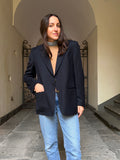 Blazer blu basic