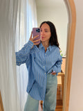 Camicia Ralph Lauren righe azzurre