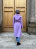 Cappotto sartoriale lilla