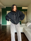 PRE ORDINE • Bomber sartoriale nero